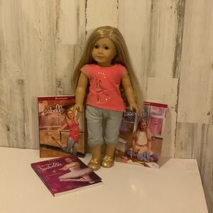 American Girl Isabelle Doll along with 3 books